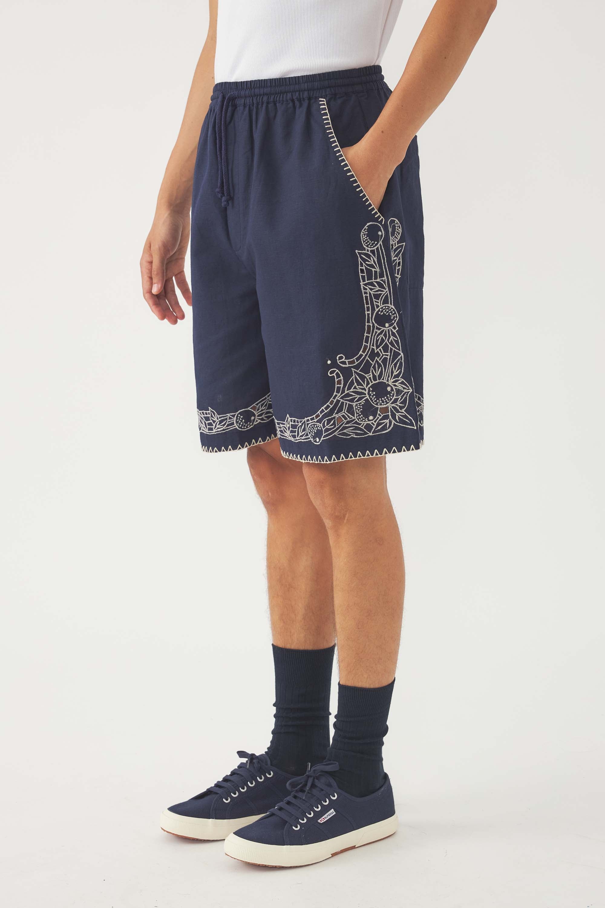 Embroidered Short Dylan