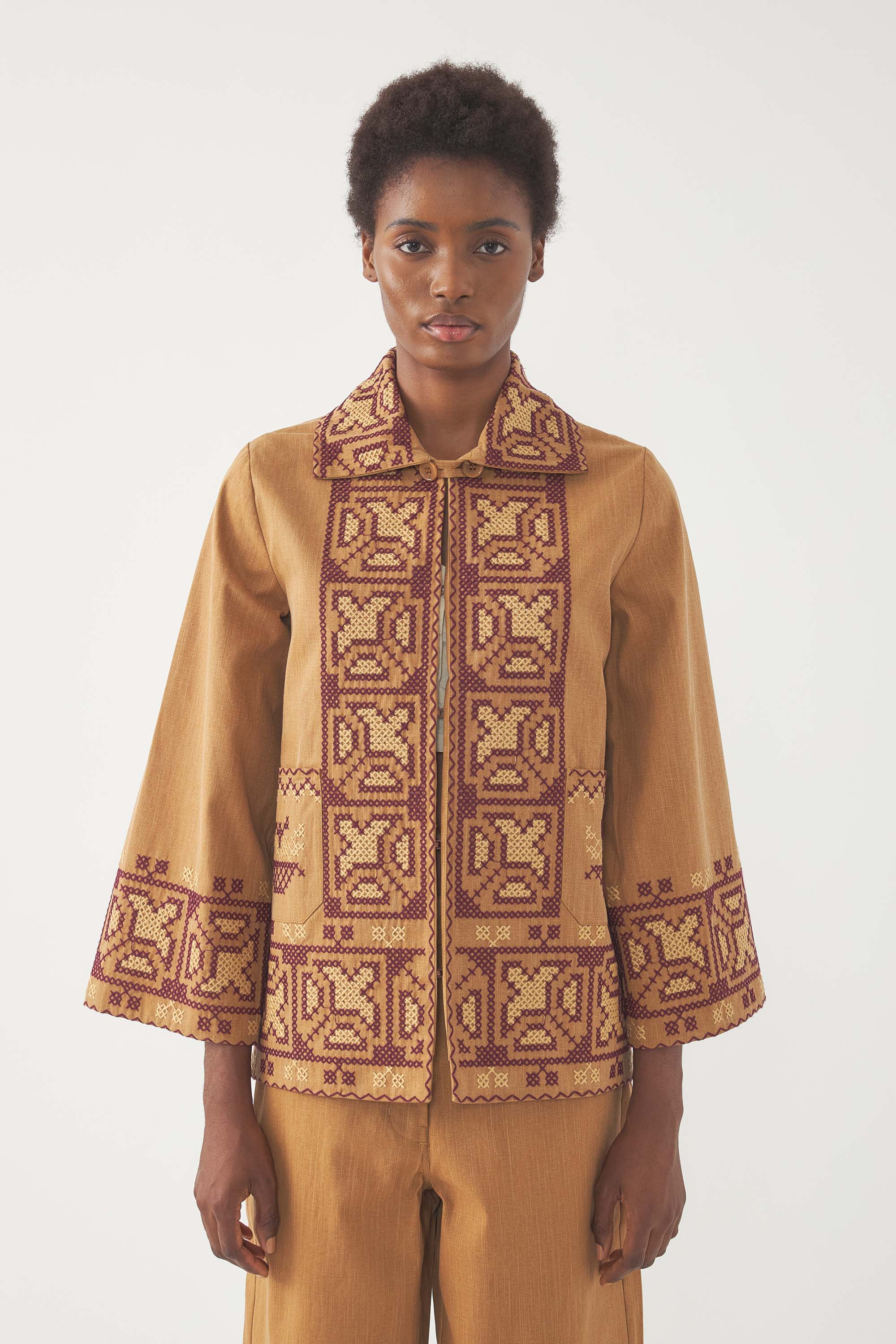 Embroidered Jacket Berenice