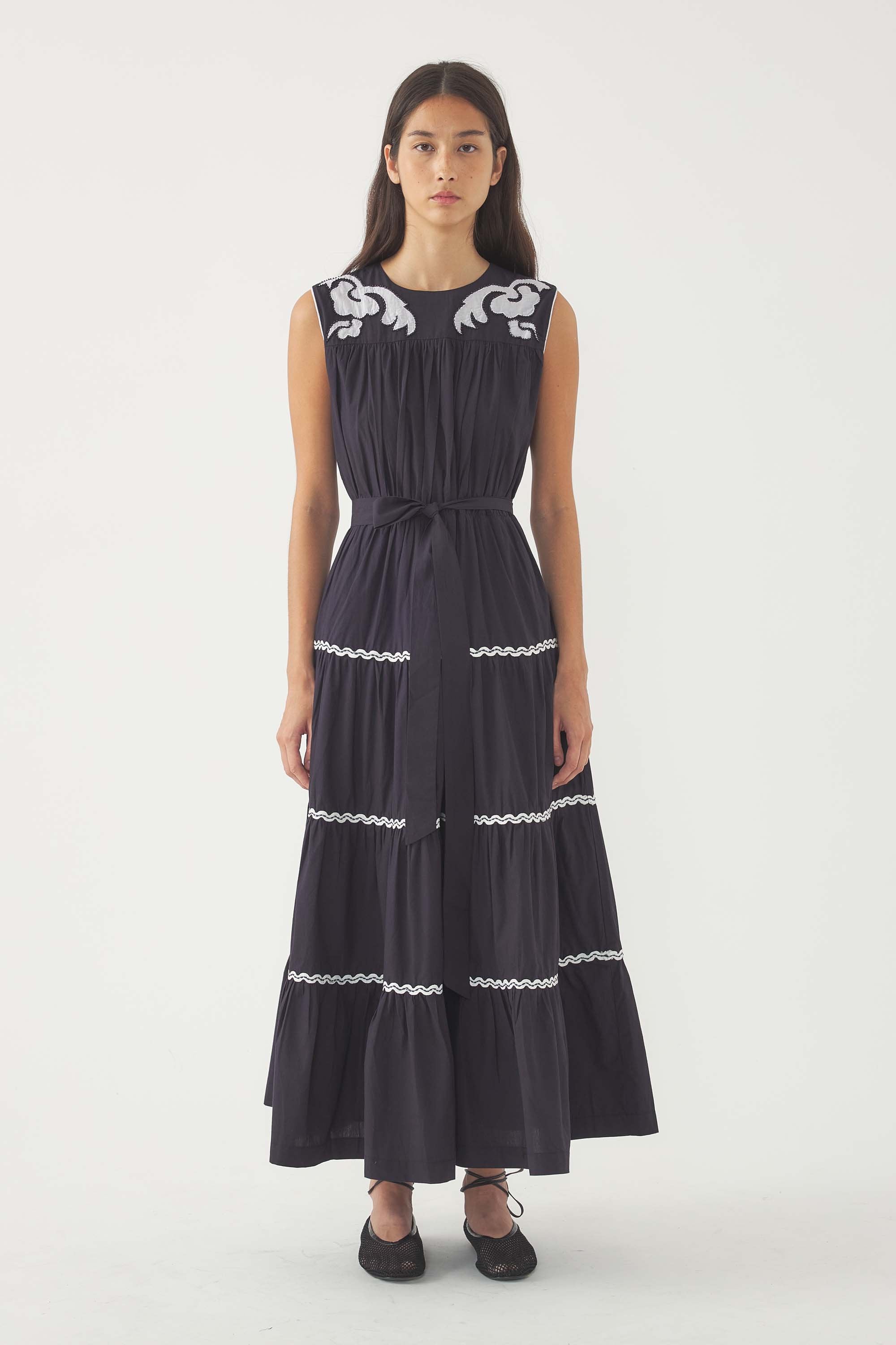 Embroidered Maxi Dress Dalli