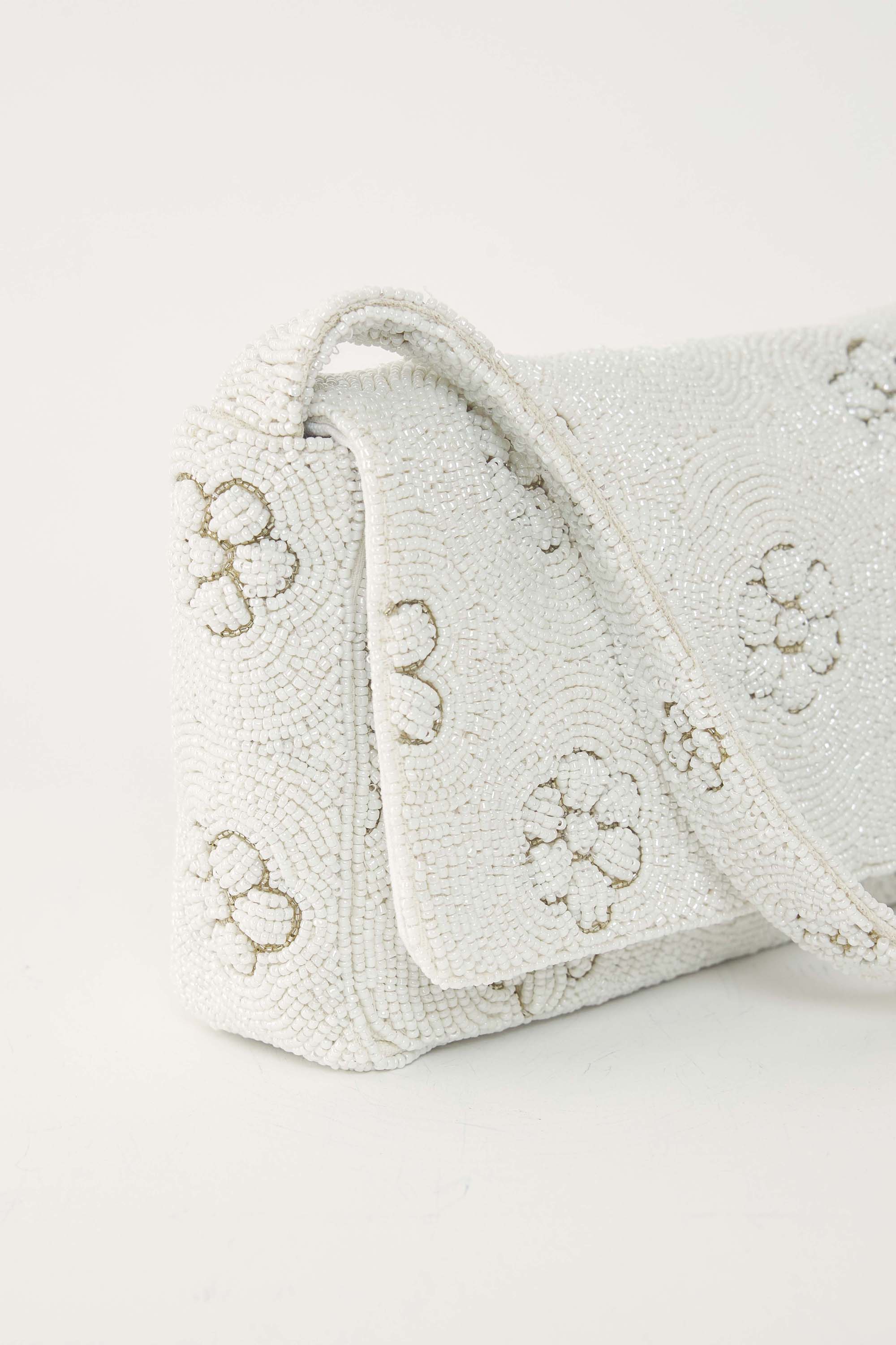 Embroidered Baguette Bag Marguerite