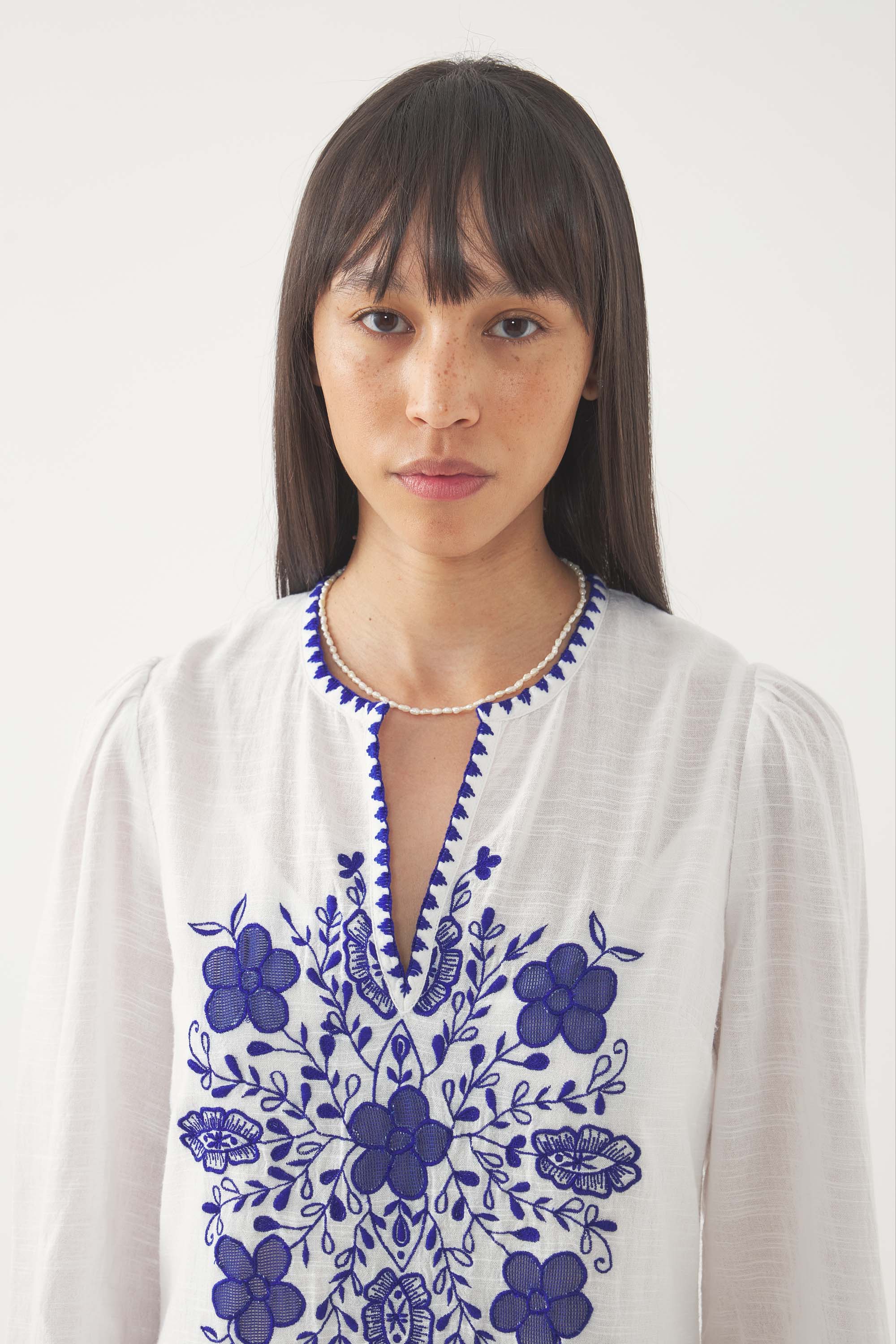 Embroidered Maxi Dress Vahani