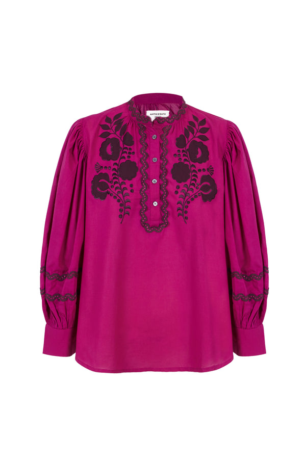 Embroidered blouse Colette