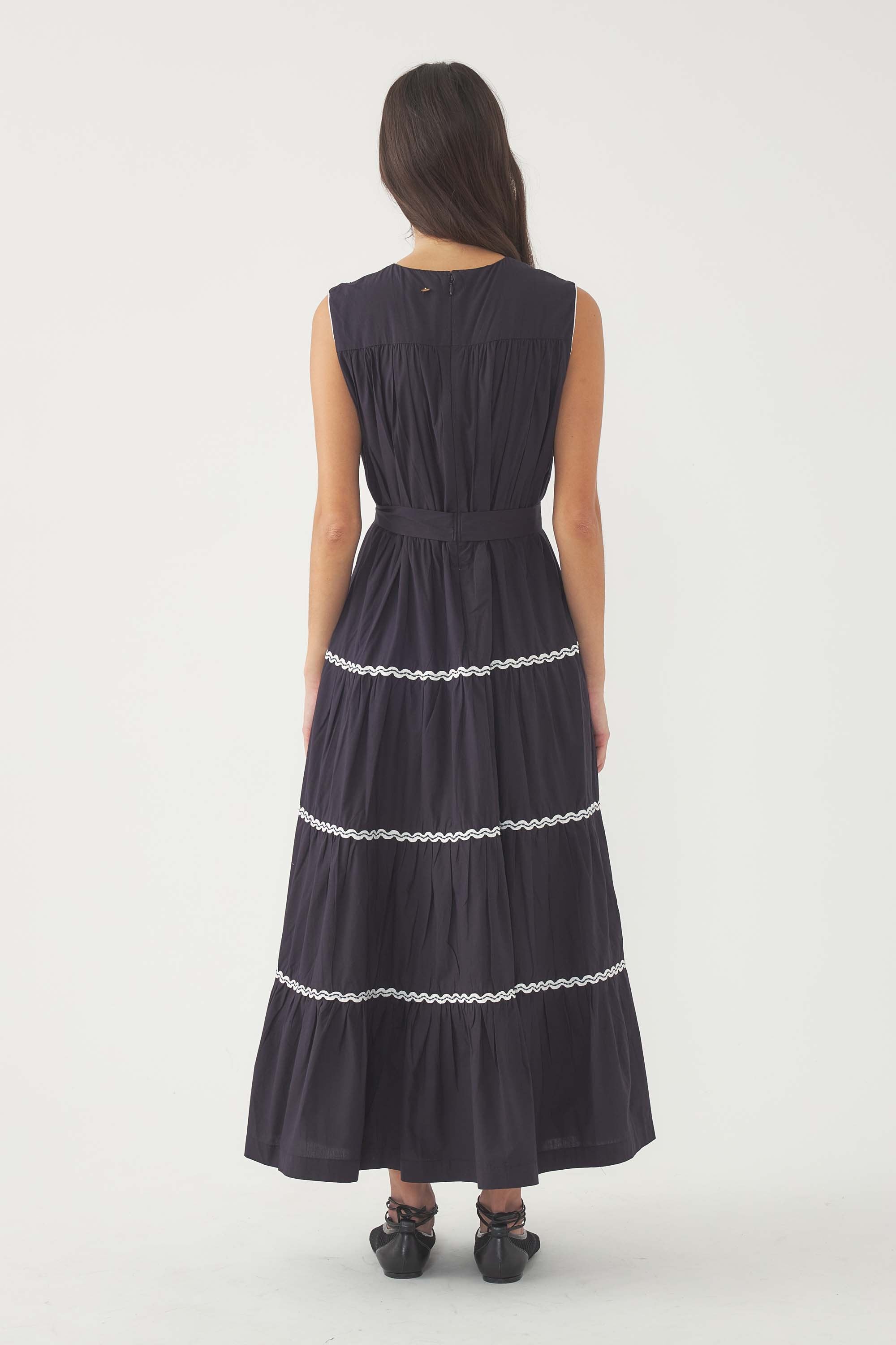Embroidered Maxi Dress Dalli