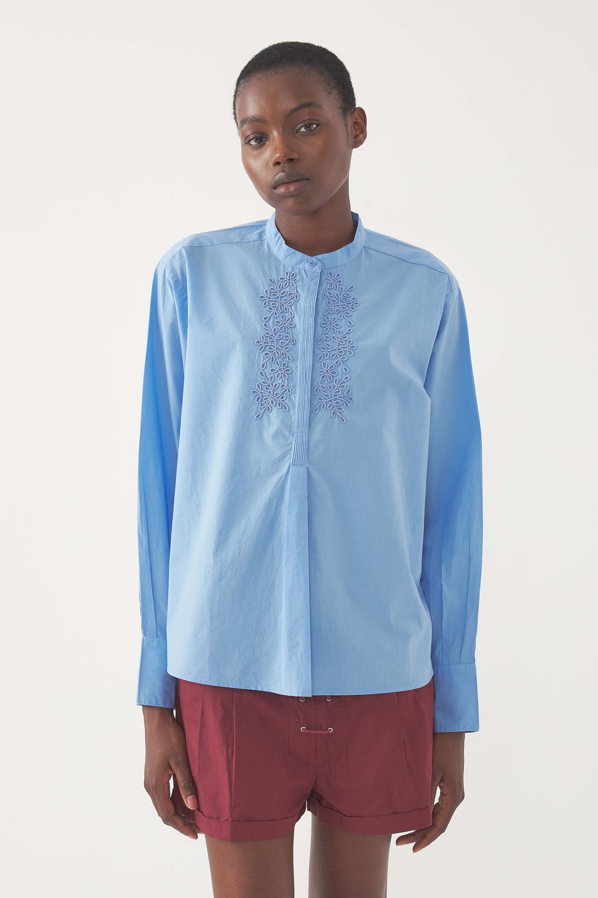 Blouse brodée Emile