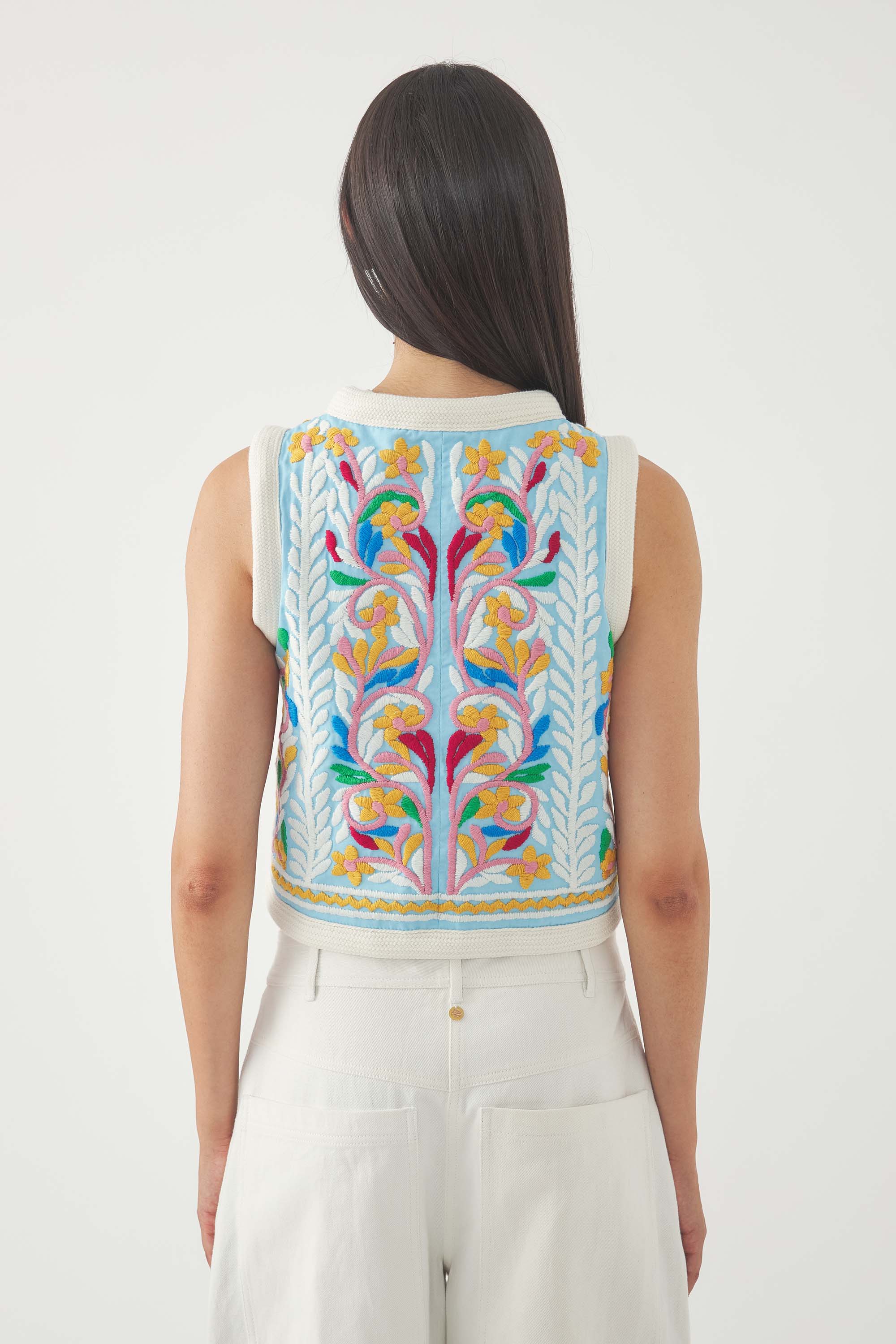 Embroidered Vest Hendrix