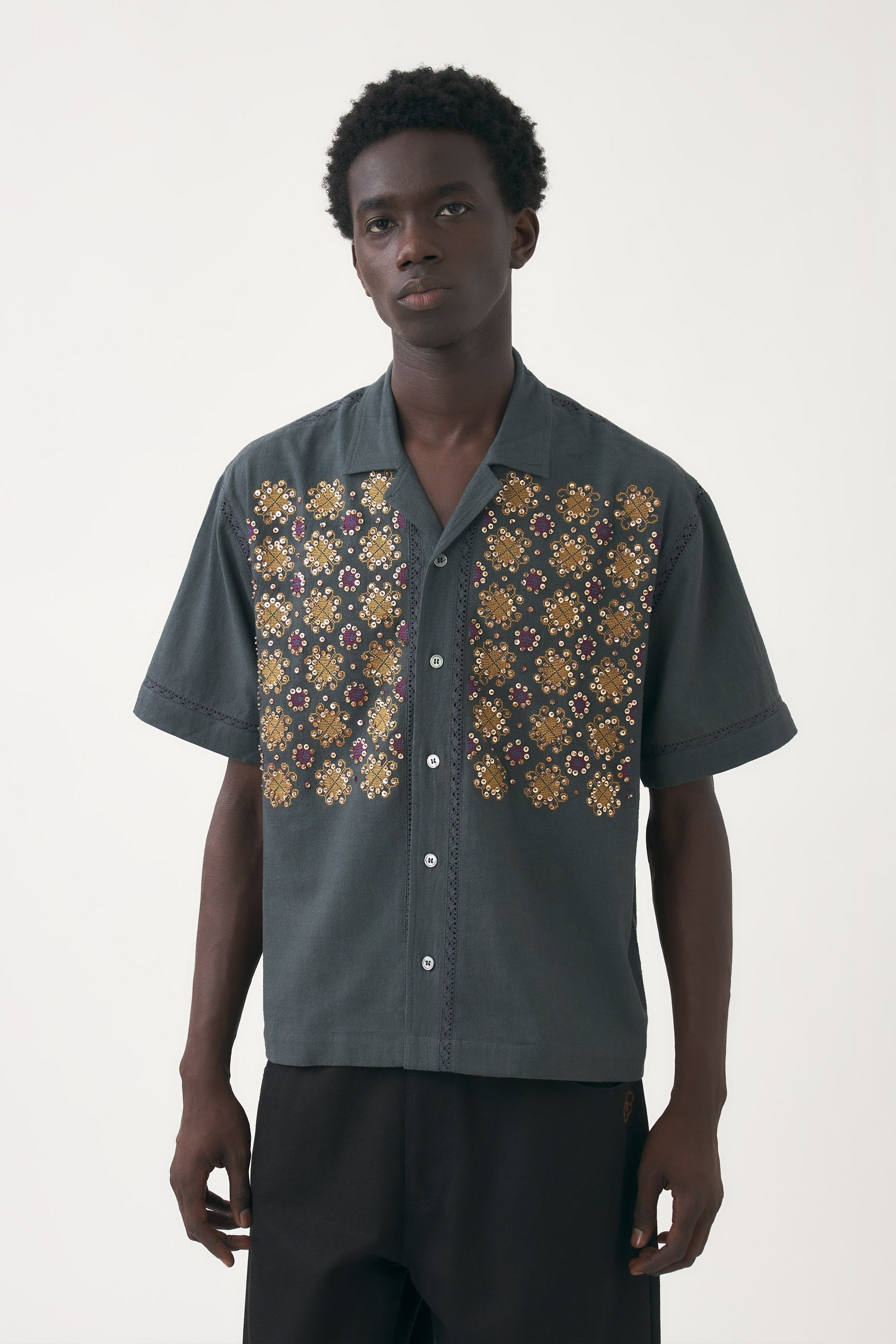Chemise brodée Jonathan