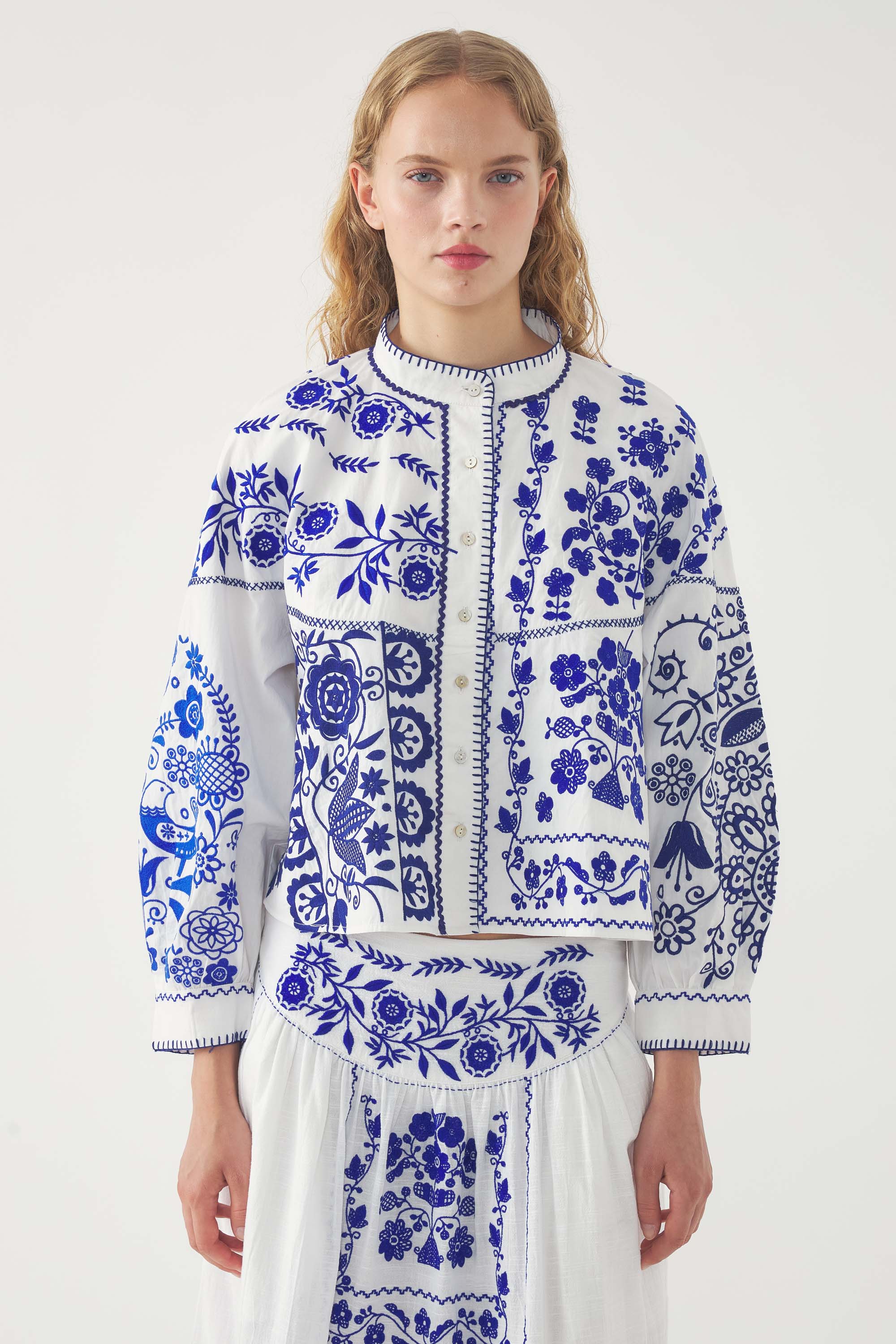 Embroidered Blouse Mamie