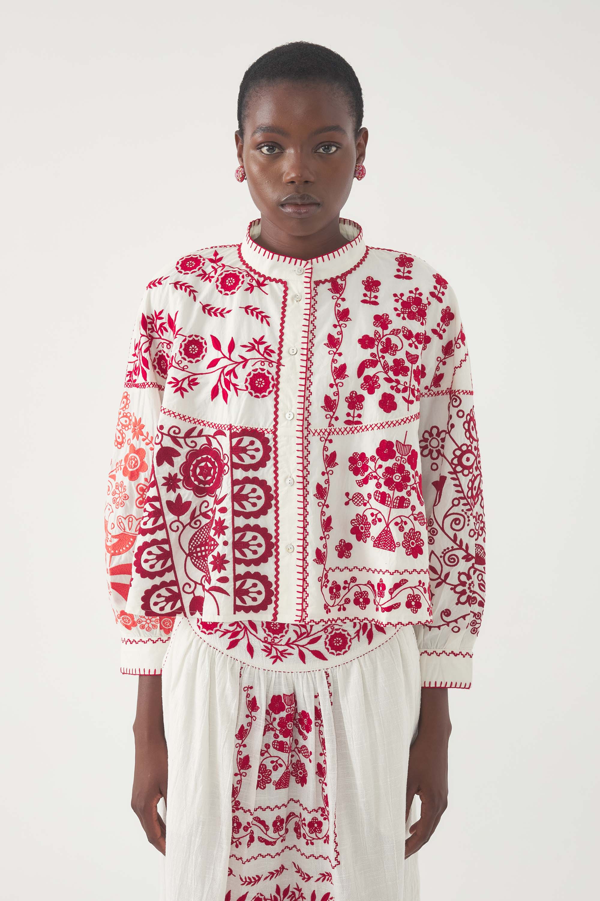 Embroidered Blouse Mamie
