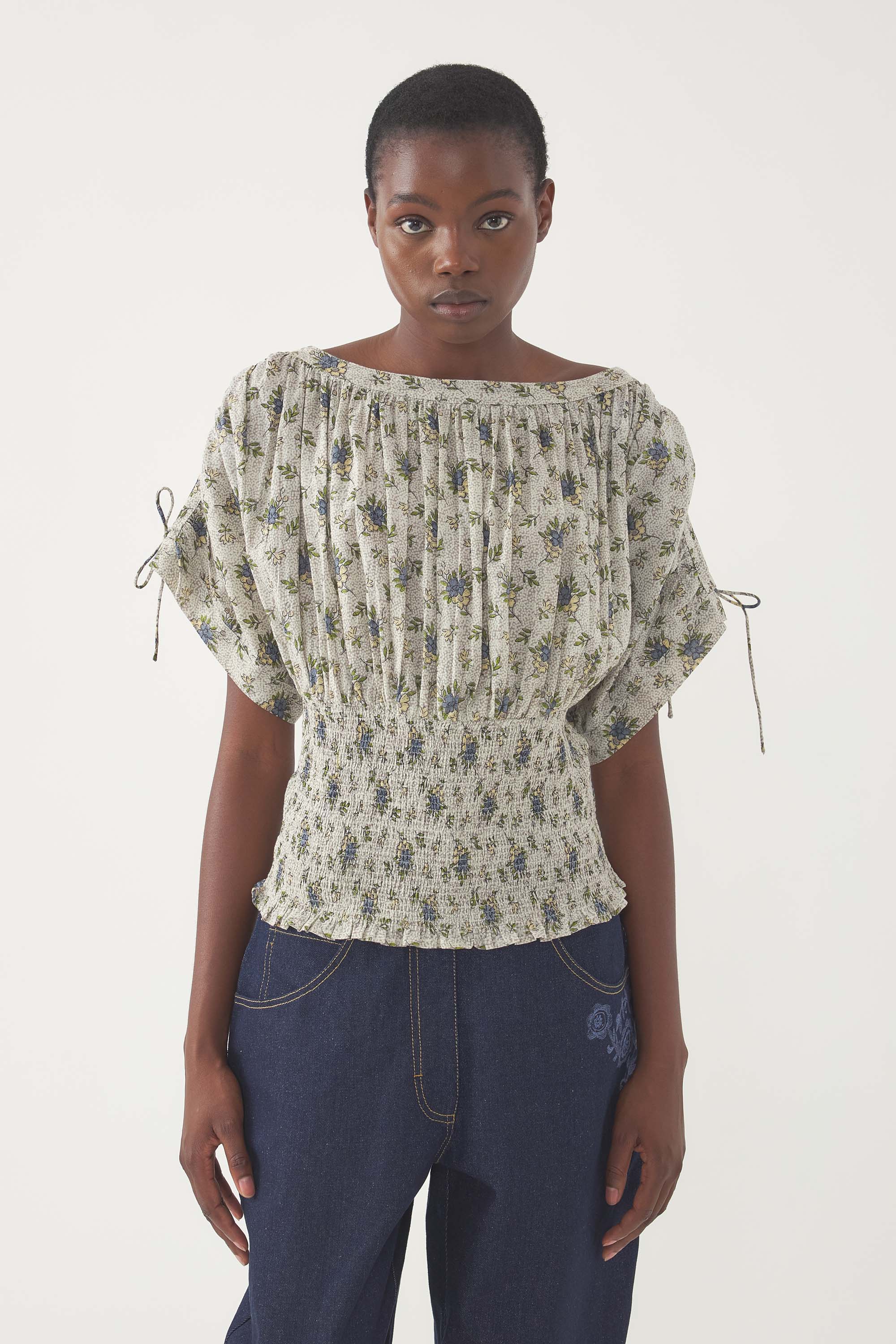 Blusa fruncida Pada