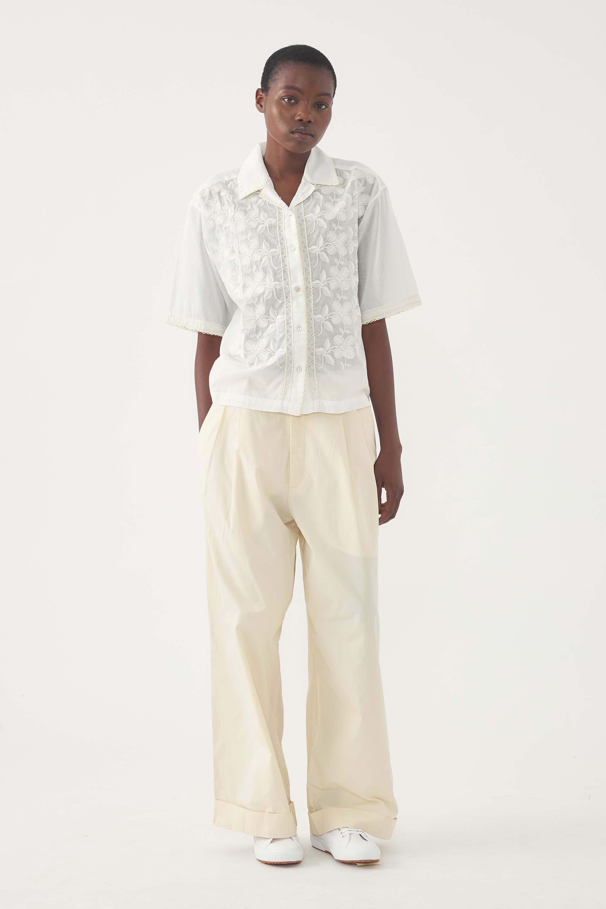 Blusa ricamata Suzane