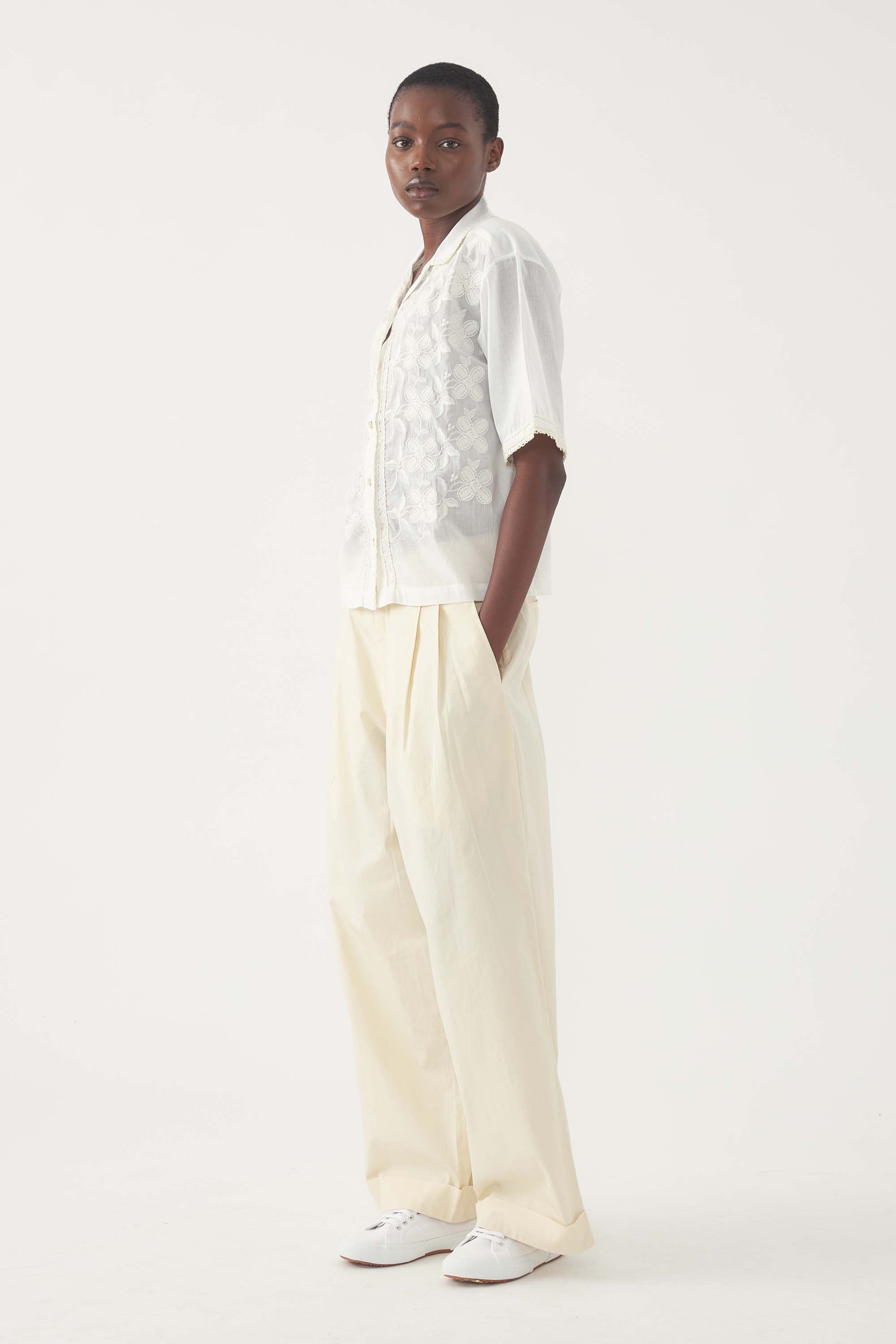 Blusa ricamata Suzane