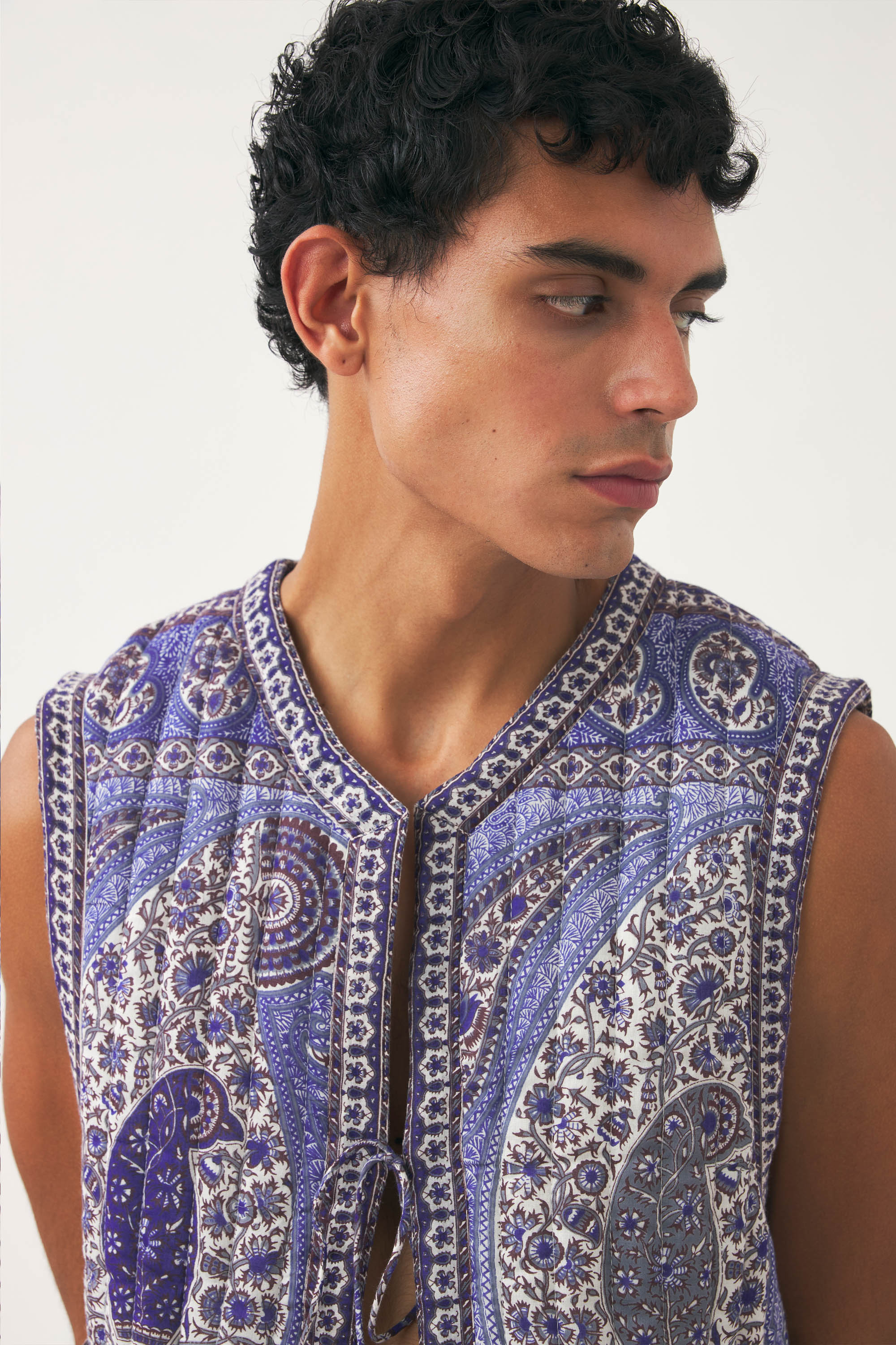 Gilet imprimé Tajar