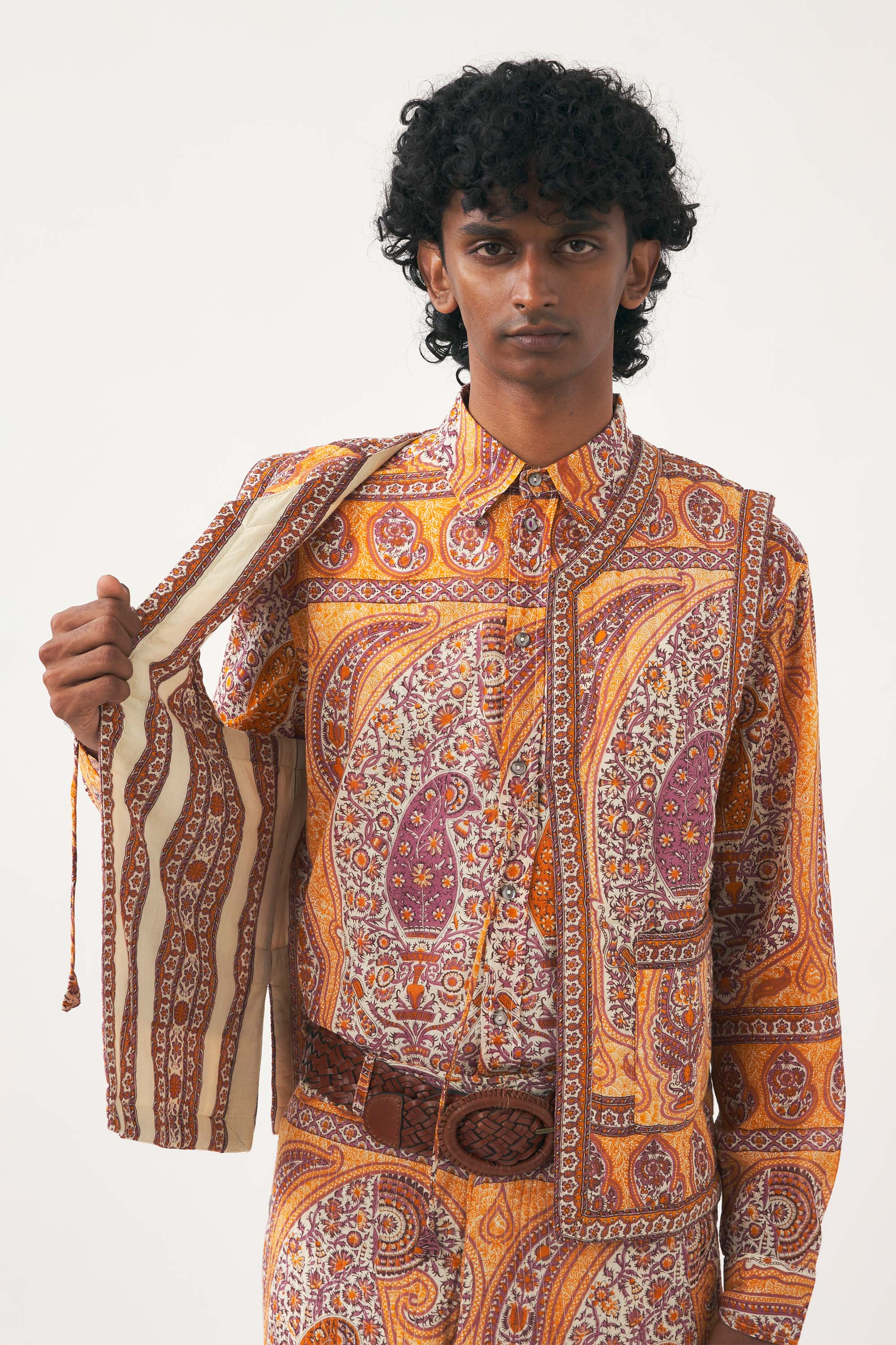 Gilet imprimé Tajar