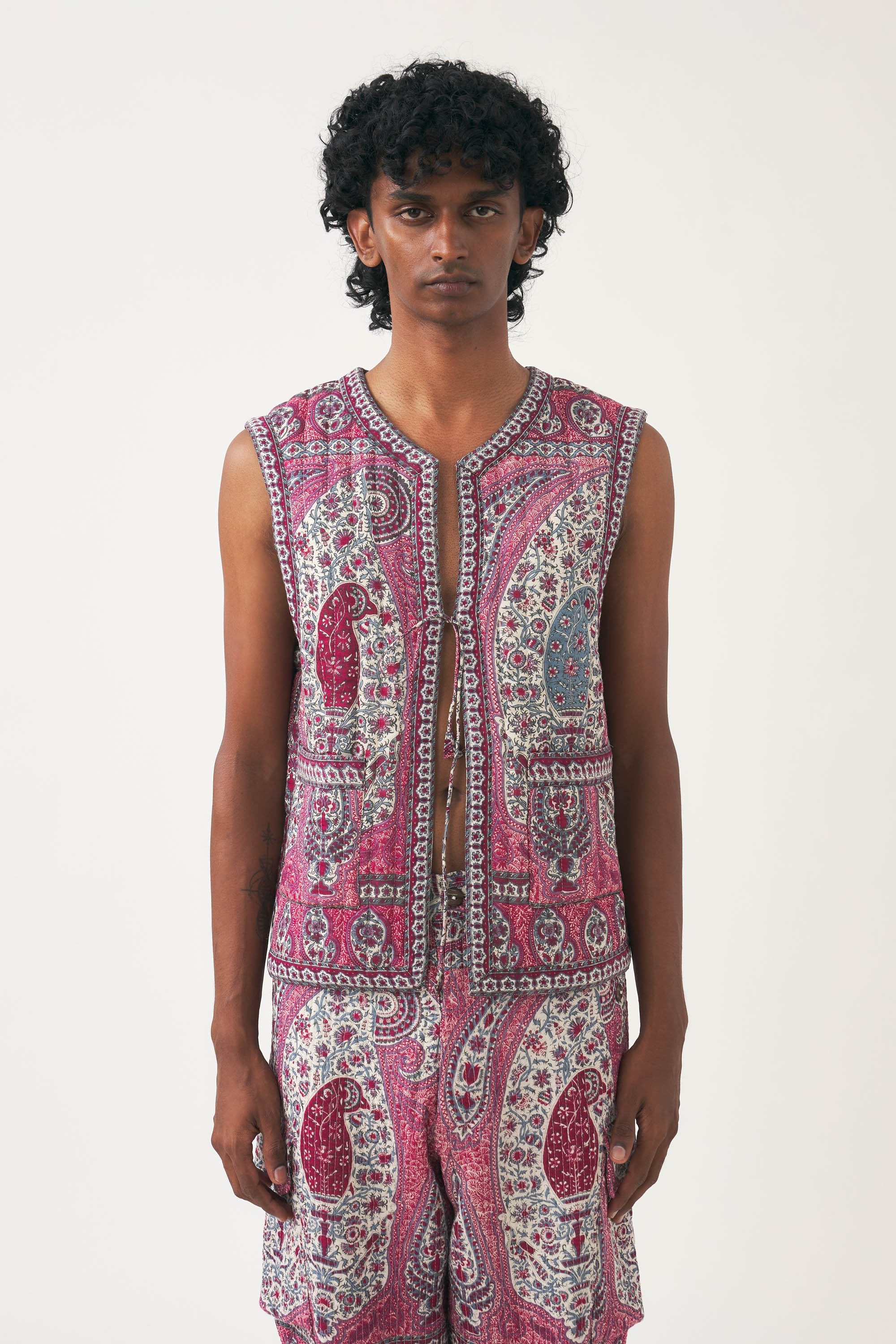 Gilet imprimé Tajar