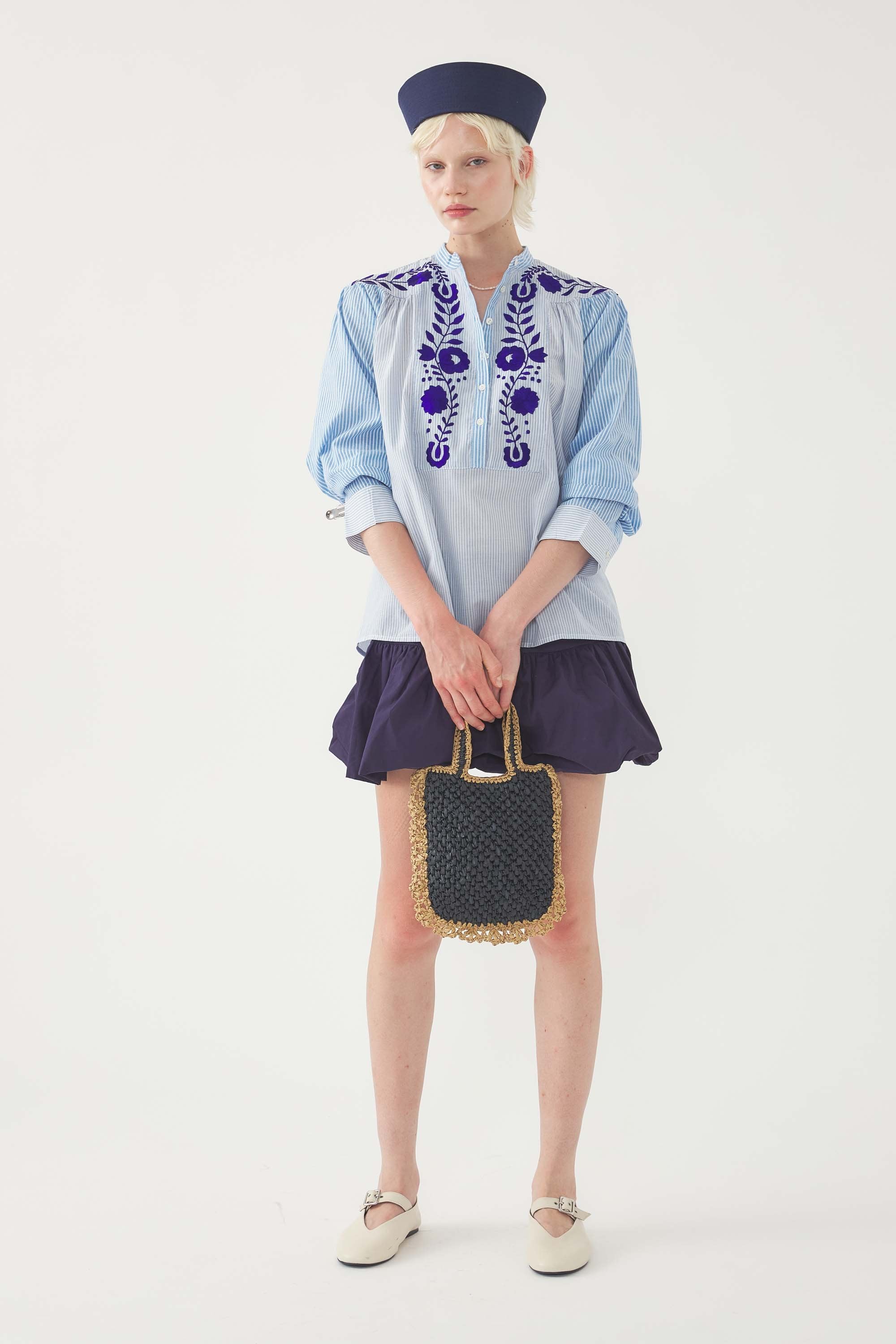 Blusa ricamata Tamir