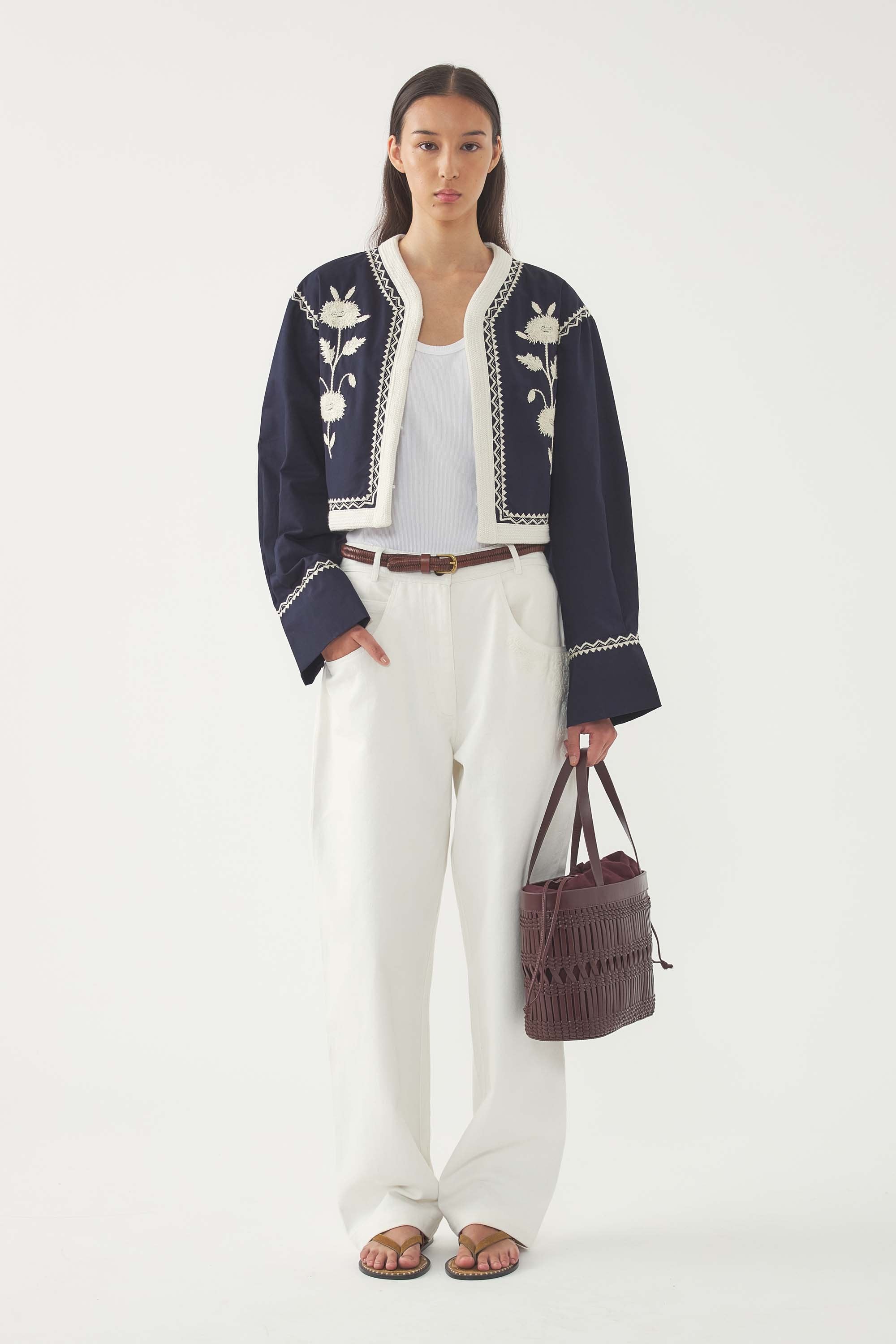 Embroidered Jacket Winna